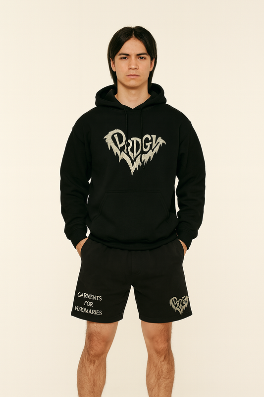 PRDGY Stitched Heart Hoodie
