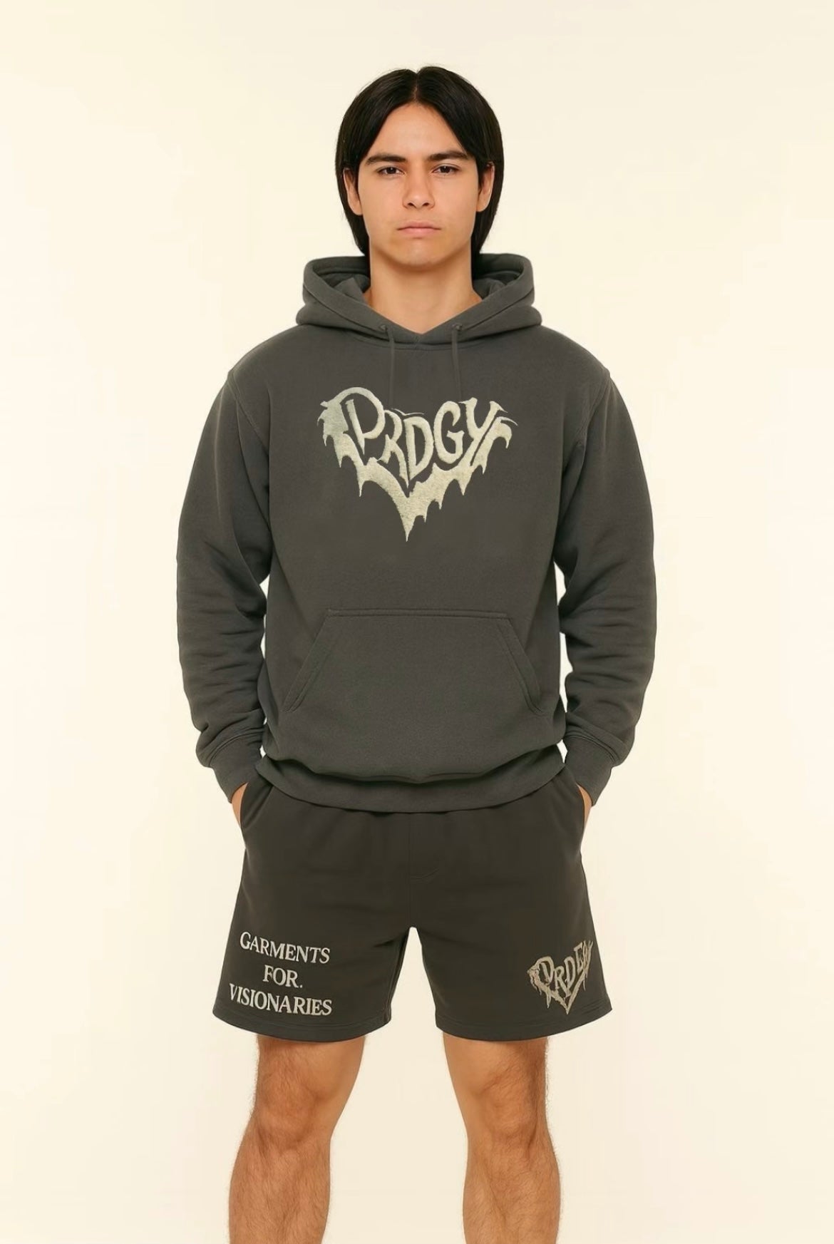 PRDGY Stitched Heart Hoodie